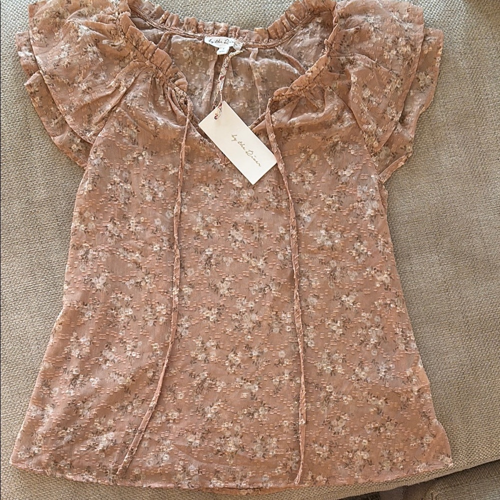 Floral Pink Top